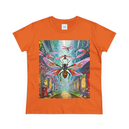Neon Swarm Cotton Tee