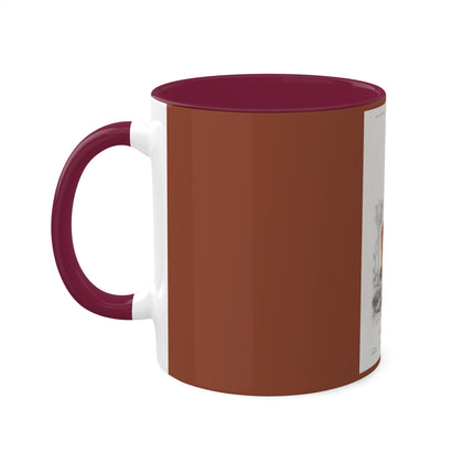Giraffe by Charles Dessalines D' Orbigny Colorful Mugs, 11oz