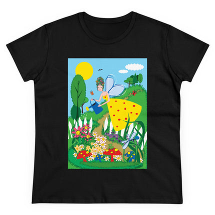 Garden Magic Women's Midweight Cotton Tee