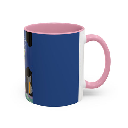 Butterfly Enchantress Colorful Mugs – Ethereal Art Deco Magic & Transformation