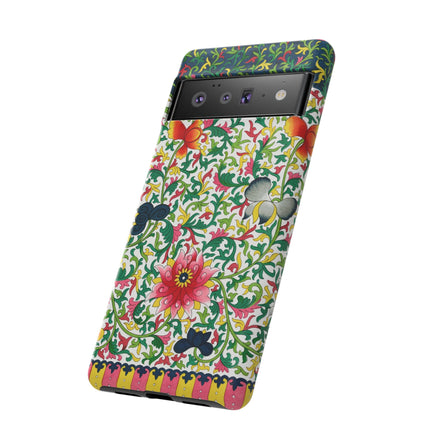 Colorful Floral Pattern by Owen Jones Phone Cases