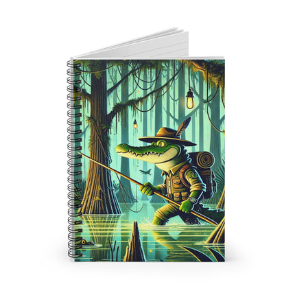Swamp Stalker Spiral Notebook - Ruled Line