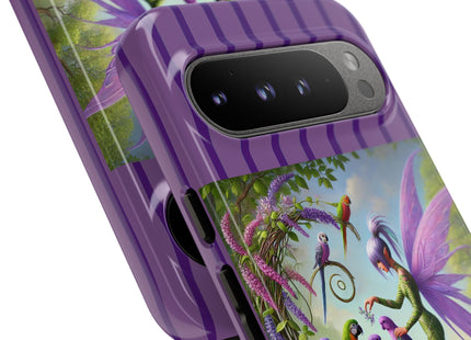 Lavender-Winged Fairy Phone Cases