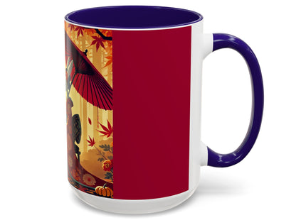 Theatrical Harvest Rabbit Colorful Mugs (11oz, 15oz)