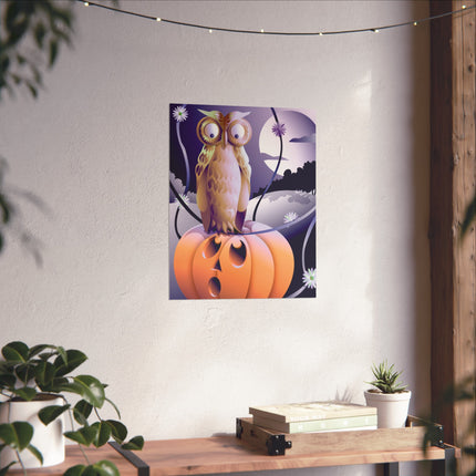 The Startled Pumpkin Fine Art Posters