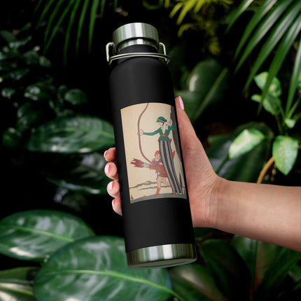 L'Arc Rouge by George Barbier Copper Vacuum Insulated Bottle, 22oz
