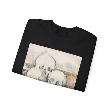 The Three Skulls by Paul Cézanne Unisex Heavy Blend™ Crewneck Sweatshirt