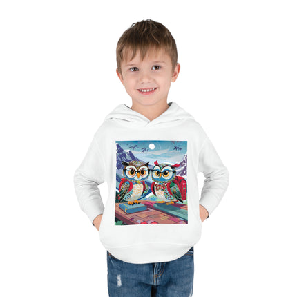 Whimsical Wise Ones Toddler Pullover Fleece Hoodie