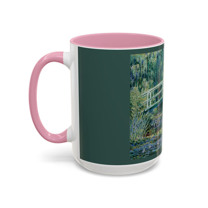 Water Lilies and Japanese Bridge by Claude Monet Colorful Mugs (11oz, 15oz)