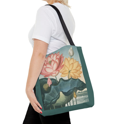 The Sacred Egyptian Lotus by Robert John Thornton Tote Bag (AOP)