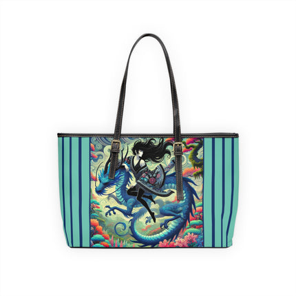 Mystic Guardian of the Sky PU Leather Shoulder Bag