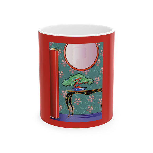 Blooming Elegance 11 oz Ceramic Mug
