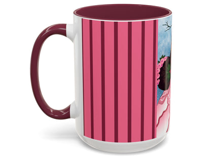 Winter Rose Empress Colorful Mugs (11oz, 15oz)