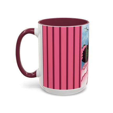 Winter Rose Empress Colorful Mugs (11oz, 15oz)