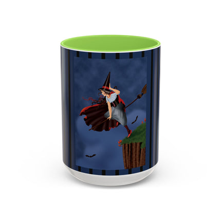 The Enchanted Witch Colorful Mugs, (11oz, 15oz)