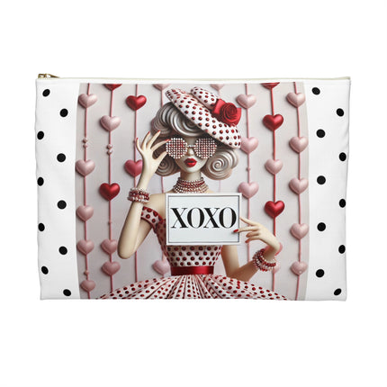 Fashionably Yours, XOXO Accessory Pouch