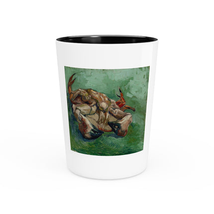 Crab on its Back by Vincent Van Gogh Ceramic Shot Glass