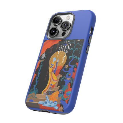 Mystic Oracle Phone Case – Sacred Glow & Eternal Grace
