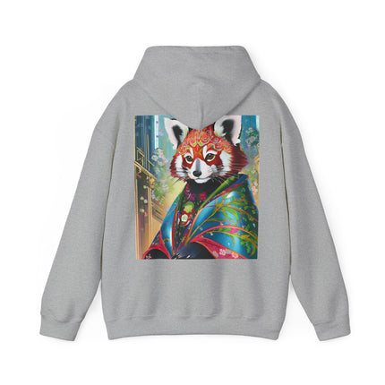 Cybernetic Red Panda – Heavy Blend™ Hooded Sweatshirt