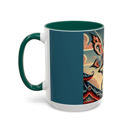 Dragon Fairy of the Temple Colorful Mugs (11oz, 15oz)