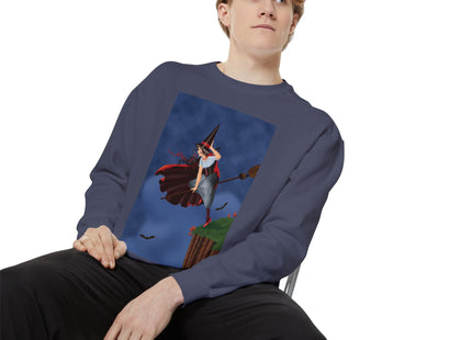 The Enchanted Witch Unisex Garment-Dyed Sweatshirt