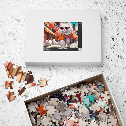 Fashionista Feline Puzzle (110, 252, 520, 1014-piece)