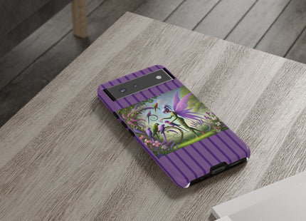 Lavender-Winged Fairy Phone Cases