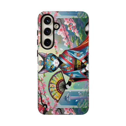 Cyberpunk Geisha Phone Cases