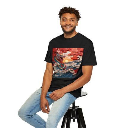Emergence of the Dragon Unisex Garment-Dyed T-shirt