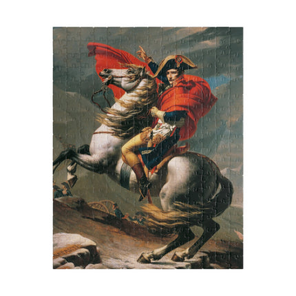 Napoleon Crossing the Alps by Jacques-Louis David Puzzle (110, 252, 500-piece)
