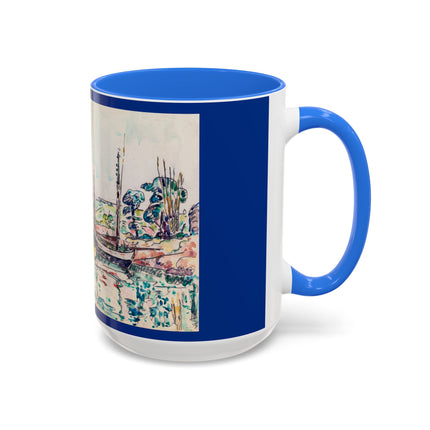 Concarneau by Paul Signac Colorful Mugs (11oz, 15oz)