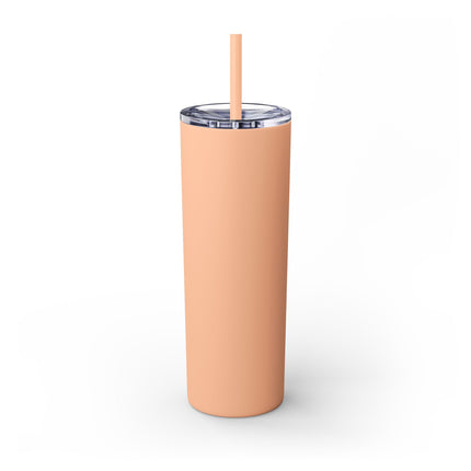 Costume de Yacht by George Barbier Skinny Tumbler with Straw, 20oz