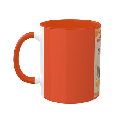 Book Illustration by Hashiguchi Goyō Colorful Mugs, 11oz