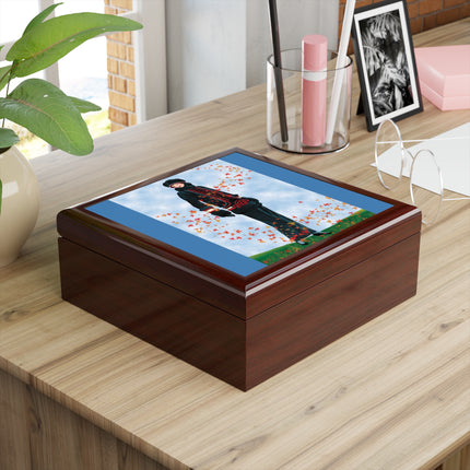 Elegance in Autumn Jewelry Box