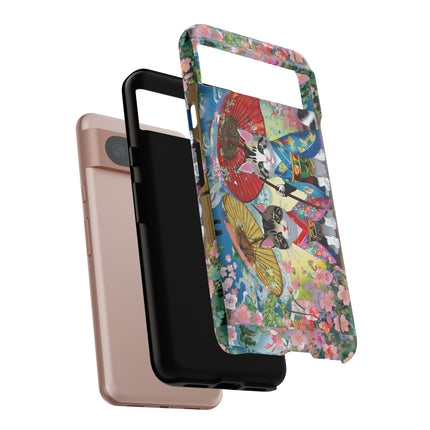Kimono Kitties Phone Cases