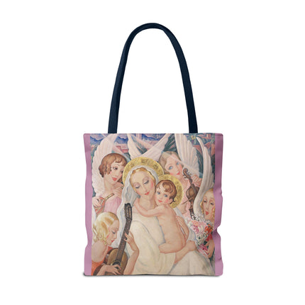 Madonna with Child by Gerda Wegener Tote Bag (AOP)