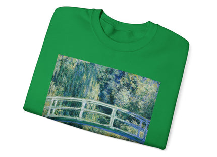 Water Lilies and Japanese Bridge by Claude Monet Heavy Blend™ Crewneck Sweatshirt