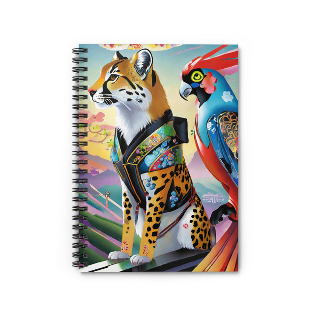 Cybernetic Duets Spiral Notebook - Ruled Line