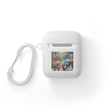 Kitten Scholars AirPods Case Cover