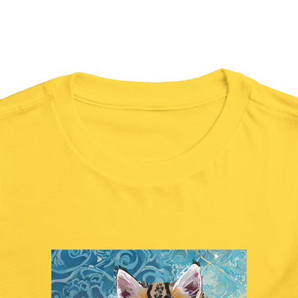 Whiskered Wanderings Toddler Short Sleeve Tee