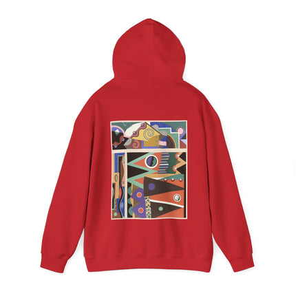Collection decors et couleurs Pl.03 by Georges Valmier Heavy Blend™ Hooded Sweatshirt