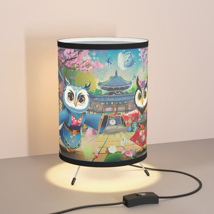 Twirling Talons Tripod Lamp