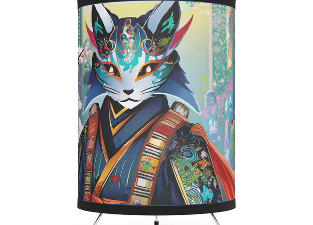 Cyberpunk Samurai Tripod Lamp