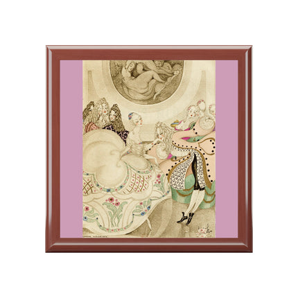 Sur talons rouges (On Red Heels) pl 01 by Gerda Wegener Jewelry Box