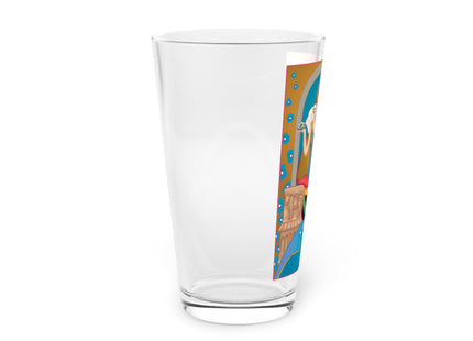 April & Diamond Zodiac Pint Glass