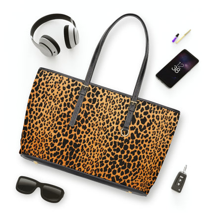 Leopard Print PU Leather Shoulder Bag