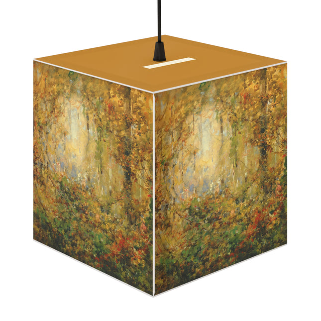 Autumn Tangle by William Henry Holmes Light Cube Lamp