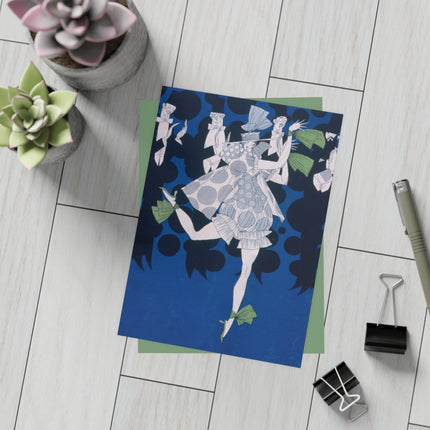 Where is my boy tonight by Ralph Barton Postcards (envelopes included) - Bundles of 10, 30, 50 Pieces