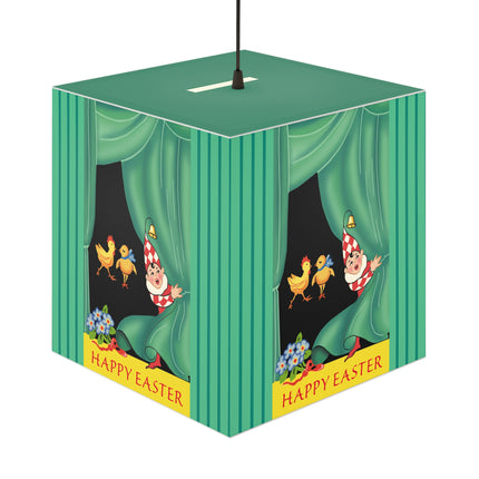 Easter Elf's Whimsy Light Cube Lamp