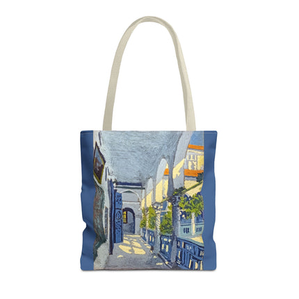 Gallery of a Moroccan Riad by George Gaudion Tote Bag